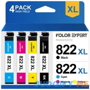 822xl Ink Cartridge for Epson 822 Ink 822xl Use with Epson Workforce Pro Wf-3820 Wf-4820 Wf-4830 Printer