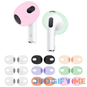 9 Pairs (Fit in Case) Ear Tips Compatible with AirPods 3rd