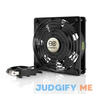 AC Infinity Axial 1225 Quiet Muffin Fan 120V AC 120mm x 25mm Low Speed