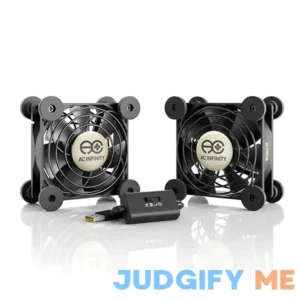 AC Infinity MULTIFAN S5 Quiet Dual 80mm USB Fan