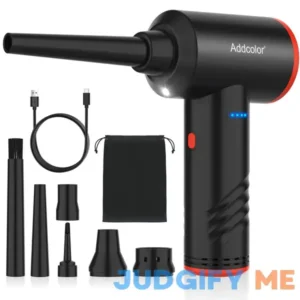 ADDCOLOR Compressed Air Duster 6000mAh Battery