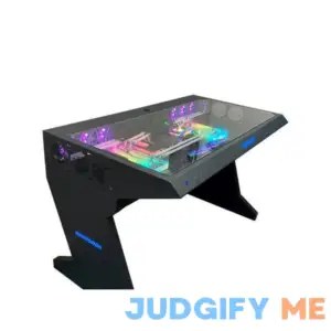 ALAMENGDA ATX Full Tower Black Steel/Tempered Glass Cases (Computer Cases - ATX Form)