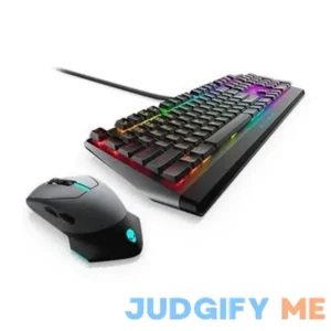 ALIENWARE MECHANICAL BACKLIT GAMING KEYBOARD & WIRED GAMING MOUSE - AW510K & AW610M - 545-BBCR - 545-bbcr