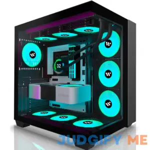 AMANSON PC Case Pre-Install 9 ARGB Fans
