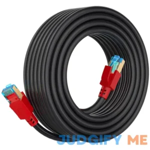 AOPOCKAN TECH Cat 8 Ethernet Cable 26AWG 40Gbps 2000Mhz Speed Cat8 LAN Network Cable Gold Plated RJ45