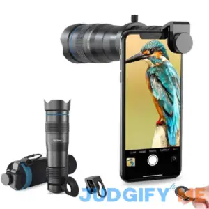 APEXEL High Power 28x HD Phone Telephoto Lens with Remote Shutter Works with iPhone X/XR Samsung Pixel Android Any Smartphones