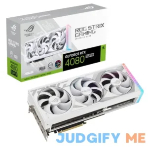 ASUS ROG Strix GeForce RTX 4080 Super 16GB GDDR6X White Edition Graphics Card ROG-STRIX-RTX4080S-16G-WHITE