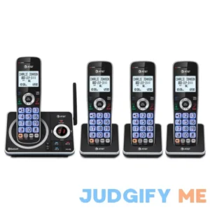 AT&T 4-Handset Expandable Cordless Phone with Unsurpassed Range