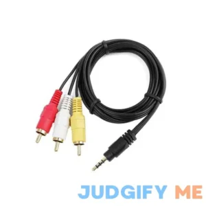 AV A/v TV Cable Cord Lead for Sony CCD-TRV68 CCD-TV98 CCD-TRV108 e CCD-TRV218 e