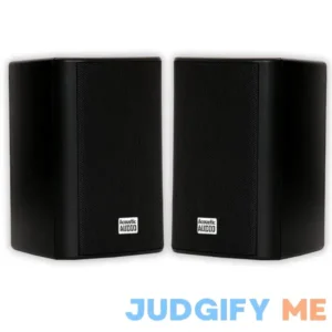Acoustic Audio AA351B Indoor Outdoor 2 Way Black Speakers