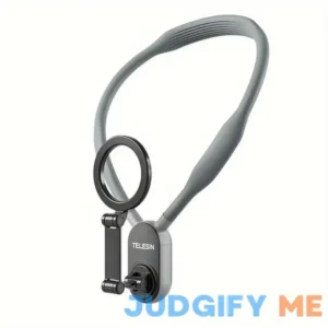 Adapted Mobile Phone Magnetic Suction Magnetic Ring Neck Hanging Bracket Mobile Phone Bracket Fishing First Vision Riding Fixed Collar Chest