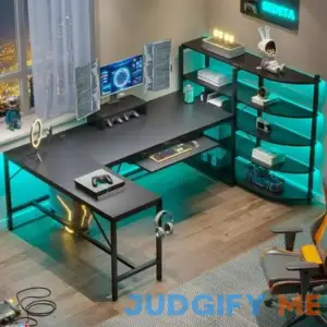 Afuhokles L Shaped Computer Desk