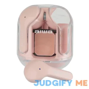 Aiwa Wireless Bluetooth Earbuds w/Charging Cases 2-Pack