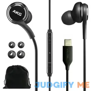 Akg Earbuds for Galaxy S23 Ultra Original USB Type C in-Ear Earbud Headphones with Remote