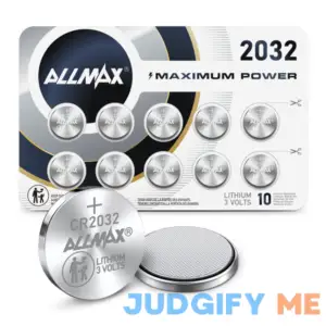 Allmax Cr2032 Maximum Power Lithium Coin 3V Battery Ultra Long-Lasting
