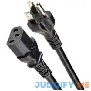 Amazon Basics Computer Monitor TV Replacement Power Cord