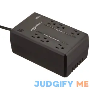 Amazon Basics Standby UPS 400VA 255W Surge Protector Battery Power Backup