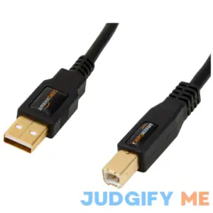 Amazon Basics USB-A to USB-B 2.0 Cable for Printer or External Hard Drive