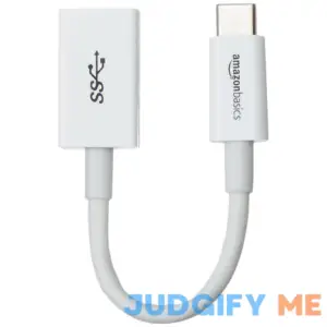 Amazon Basics Usb-C to Usb-A 3.1 Gen1 Female Adapter Cable Converter