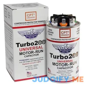Amrad TURBO200 Universal Motor Run Capacitor