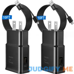 Android Phone Charger Type C Charger with 10 Ft C Charger Cable Fast Charging for Samsung Galaxy S10S10ES10S9S9S8S8S23S22S21 UltraS20Not