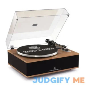 Angels Horn H019 Bluetooth Turntable Vinyl Record Player with Built-in Speakers