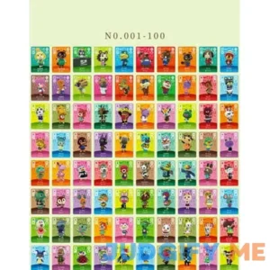 Animal Crossinged Cards Toys 001 To 448 ALL 504 Pcs/100 Pcs/48pcs New Horizons Series S1 S2 S3 S4 S5 Villager Cards FOR NS Switch Mini NFC card New