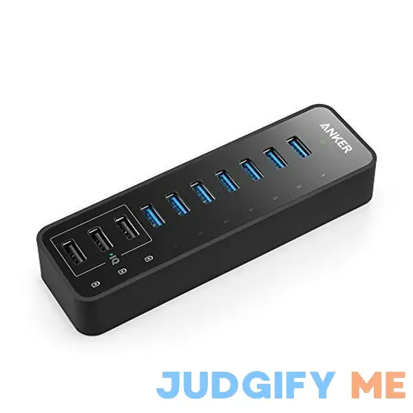 Anker 10 Port 60W Data Hub with 7 USB 3.0 Ports and 3 PowerIQ Charging Ports Anker 10 Port 60W Data Hub with 7 USB 3.0 Ports and 3 PowerIQ Charging Ports