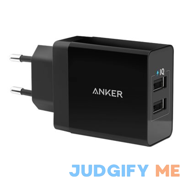 Anker 2-Port PowerPort 24W Wall Charger Anker 2-Port PowerPort 24W Wall Charger
