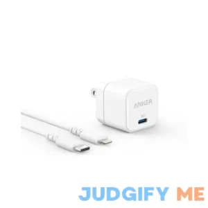 Anker 20W USB C Fast Charger with Foldable Plug