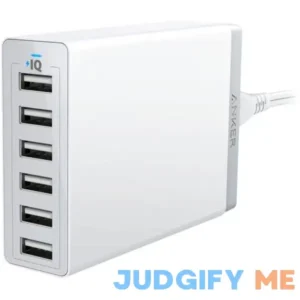 Anker 60W 6-Port USB Charger PowerPort 6 for iPhone Max 6