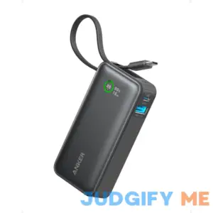 Anker Portable Charger Nano Power Bank with Built-in USB-C Cable
