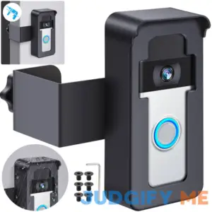 Anti-Theft Video Doorbell Mount Compatible with Ring Video Doorbell 4/3/3 Plus/2/1