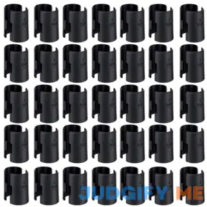 Apoulin Wire Shelf Clips 50Pack Wire Shelving Shelf Lock Clips for 1" Post Shelvings