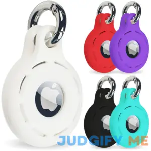 Apple Air Tags-4 Pack Holder Sale + 1 Pack Luggage GPS Tracker Case Sale