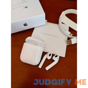 Apple Airpods 2nd Generation Bluetooth Earbuds With Wireless Charging