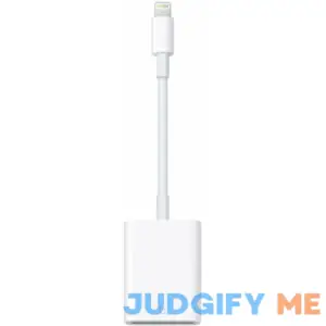 Apple Lightning to SD Card Camera Reader