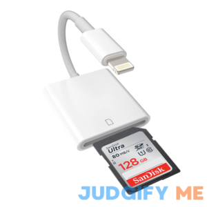 Apple MFi Certified Apple Lightning to SD Card Reader for iPhone