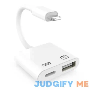 [Apple MFi Certified]Apple Lightning to USB Camera Adapter USB 3.0 OTG Cable Adapter Compatible with iPhone/iPad