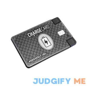 AquaVault ChargeCard Portable Phone Charger & Power Bank