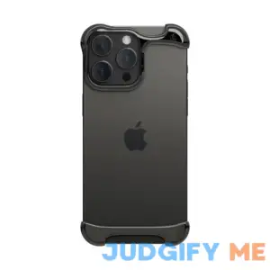 Arc Pulse Designed for iPhone 15 Pro Phone Case Minimalist Protective Shock Absorption Aerospace Grade Aluminum Shells + Elastomer Inlays