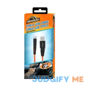 Armor All Type C Cable 6 ft