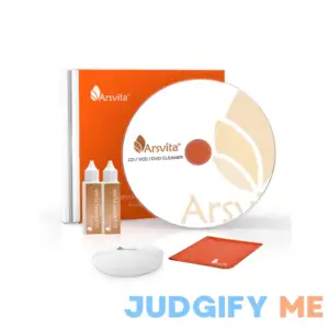 Arsvita Laser Lens Cleaner Disc Cleaning Set for CD/VCD/DVD Player