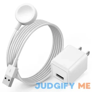 Articona Watch Charger for Apple Watch Charger Long 6.6FT iWatch Portable Wireless Fast Charging Cable Cord with USB Wall Charger Plug Adapter Block