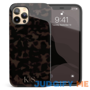 Artisticases Custom Tort Tortoiseshell Initials Name Case