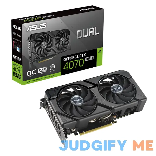 Asus Dual GeForce RTX 4070 SUPER EVO OC Edition 12GB GDDR6X Asus Dual GeForce RTX 4070 SUPER EVO OC Edition 12GB GDDR6X