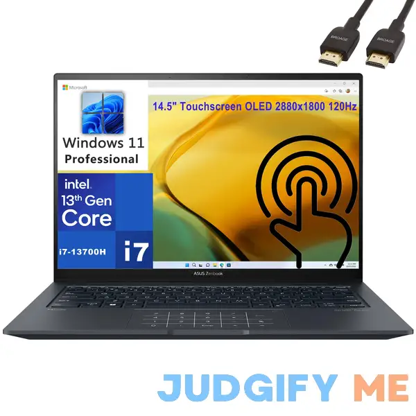 Asus Zenbook 14X OLED Laptop 14.5 inch 2.8k Touchscreen Intel Core i7-13700H Asus Zenbook 14X OLED Laptop 14.5 inch 2.8k Touchscreen Intel Core i7-13700H