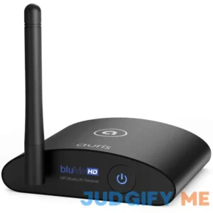 Auris Blume HD Long Range Bluetooth 5.0 Music Receiver Hi-Fi Audio Adapter with Audiophile DAC & AptX HD for Home Stereo