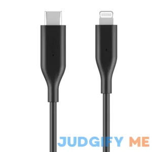 Auto Drive Lightning to USB C 3 inch Charging & Data Sync Cable