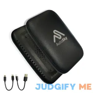 Autosky Wireless CarPlay and Android Auto AI Box Lite for Factory Wired CarPlay Cars